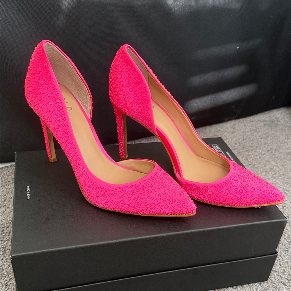 Elegant Pink Stiletto Heels